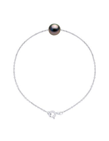 Round Pearl Necklace 8-9 mm - Forçat Chain -...