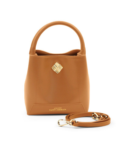 AUTEUIL bucket bag - CAMEL