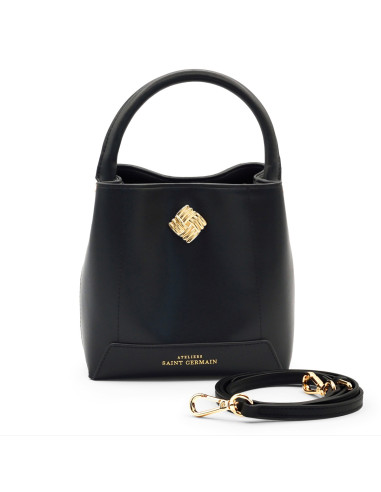 AUTEUIL bucket bag - BLACK