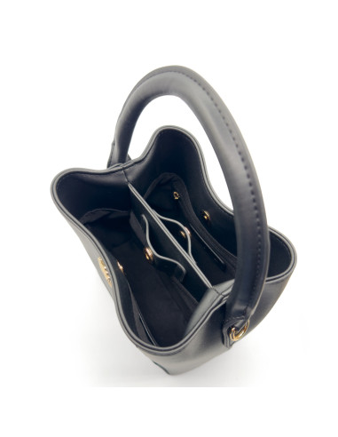 AUTEUIL bucket bag - BLACK