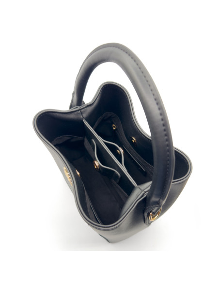 AUTEUIL bucket bag - BLACK