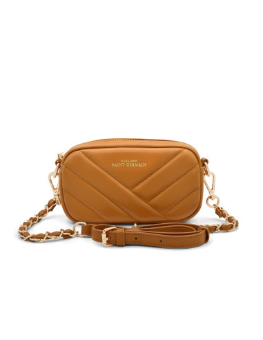 Sac épaule Trotteur MONCEAU - CAMEL