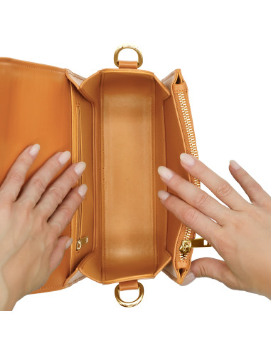 St. Cloud - Camel Baguette Shoulder Bag