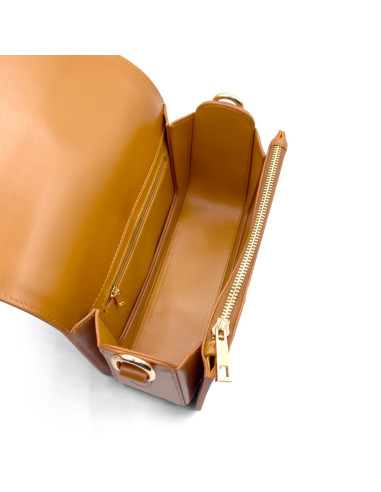 St. Cloud - Camel Baguette Shoulder Bag