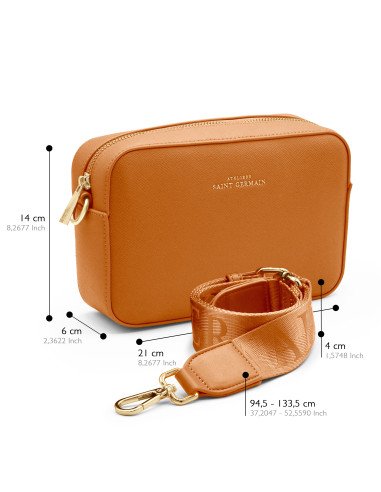 Sac épaule Trotteur MONCEAU - CAMEL