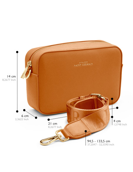 Sac épaule Trotteur MONCEAU - CAMEL