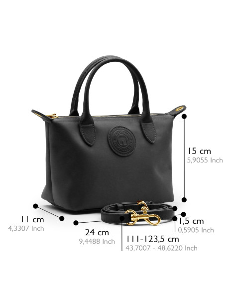 Sac à Main Cabas QUARTIER LATIN - BLEU MARINE