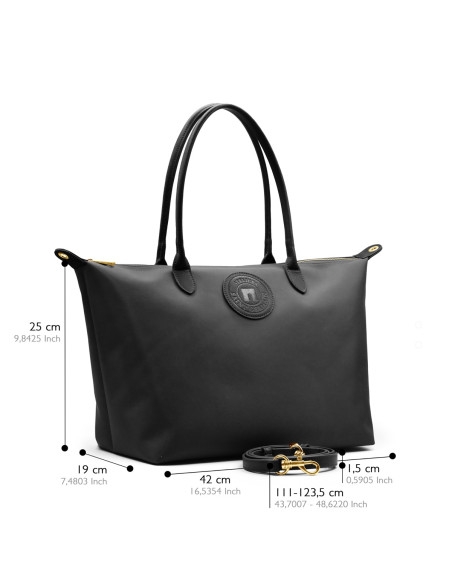 Sac à Main Cabas QUARTIER LATIN - BLEU MARINE