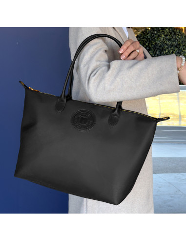 Sac à Main Cabas QUARTIER LATIN - BLEU MARINE