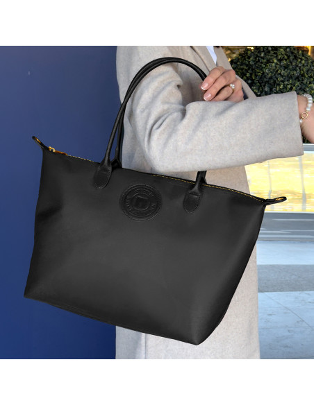 Sac à Main Cabas QUARTIER LATIN - BLEU MARINE