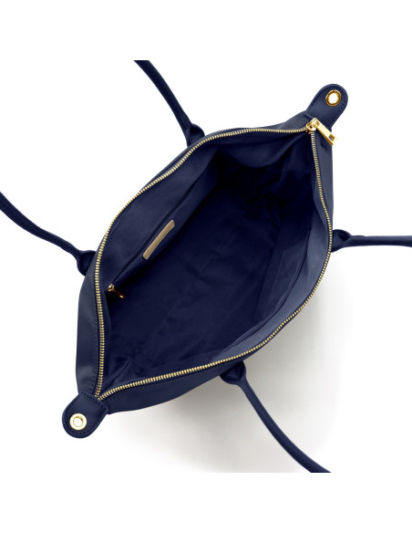 Sac à Main Cabas QUARTIER LATIN - BLEU MARINE