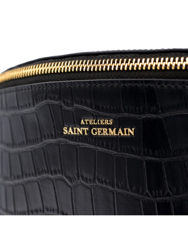 Sac Bandoulière Banane IBIZA - NOIR