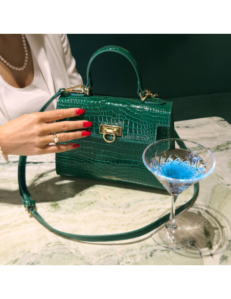 Handbag CANNES - GREEN