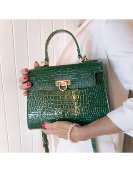 Handbag CANNES - GREEN