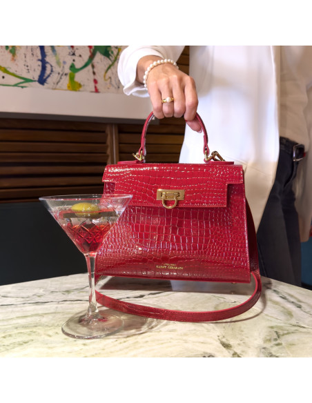 Sac à Main CANNES - ROUGE