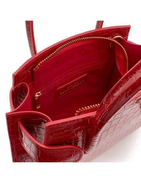 Sac à Main PASSY - Rouge