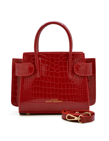 Sac à Main PASSY - Rouge