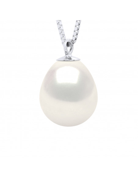 copy of Pear pear necklaces - Sizes from 7 to 11 mm - Venetian chain - Gold 375 - Tuileries