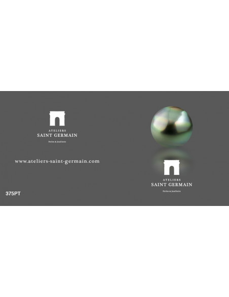 Round Tahitian Pearl Prestige Pendant 11-12 mm - Gold 750 - Tarapayo